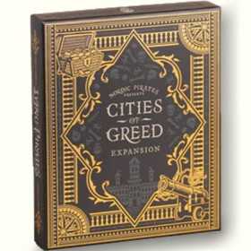 CITIES OF GREED espansione per LYING PIRATES little rocket games IN ITALIANO età 14+