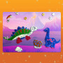 FOIL FUN kit artistico DINOSAURI creativamente STACCA E PREMI età 4+