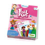 FOIL FUN kit artistico FASHION creativamente STACCA E PREMI età 4+
