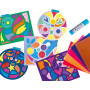 VETROFANIE kit artistico ANIMALI IN VETRO colorato AUZOU età 3+