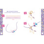 UNICORNI FLUO kit artistico BRACCIALETTI set da 5 accessori AUZOU età 6+