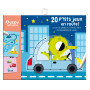 SET DI 20 GIOCHI TASCABILI auzou IN VIAGGIO attività MARTA SORTE età 3+