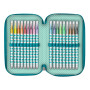 ASTUCCIO 3 ZIP attrezzato I FOUND MY FAMILY IN A BOOK santoro GORJUSS con materiale 607GJ37