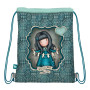 SACCA GYM drawstring bag I FOUND MY FAMILY IN A BOOK santoro GORJUSS portascarpe 1123GJ17