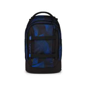 ZAINO scuola SATCH PACK ergonomico SEISMIC BLUE materiale riciclato BLU