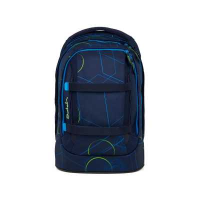 ZAINO scuola SATCH PACK ergonomico BLUE TECH 2026 materiale riciclato BLU