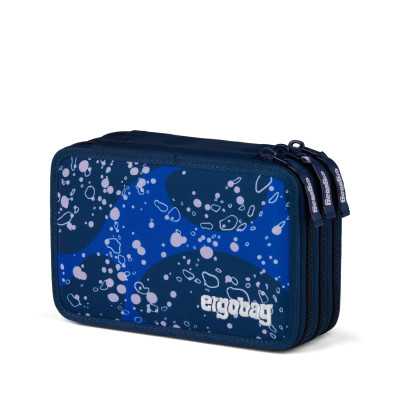 ASTUCCIO MAXI scuola 3 ZIP triplo scomparto ERGOBAG in materiale riciclato UNBEARWATER