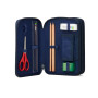 ASTUCCIO MAXI scuola 3 ZIP triplo scomparto ERGOBAG in materiale riciclato UNBEARWATER