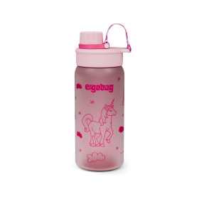 BORRACCIA in tritan ERGOBAG senza bpa UNICORN bottle ROSA mezzo litro