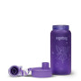 BORRACCIA in tritan ERGOBAG senza bpa FAIRY bottle VIOLA mezzo litro