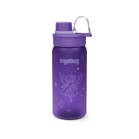 BORRACCIA in tritan ERGOBAG senza bpa FAIRY bottle VIOLA mezzo litro