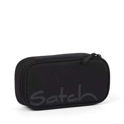 ASTUCCIO RIGIDO satch BLACKJACK 2022 pencil case ATTREZZATO con squadra in omaggio NERO