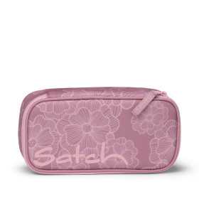 ASTUCCIO RIGIDO satch MAGNOLIA DREAM pencil case ATTREZZATO con squadra in omaggio ROSA oval