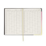 AGENDA DEL DOCENTE 2026 2027 giallo e rosa SUNRISE LOVER settimanale LEGAMI da 13 mesi