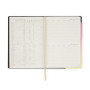 AGENDA DEL DOCENTE 2026 2027 giallo e rosa SUNRISE LOVER settimanale LEGAMI da 13 mesi