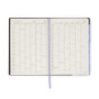 AGENDA DEL DOCENTE 2026 2027 lilla COSMIC LILAC settimanale LEGAMI da 13 mesi