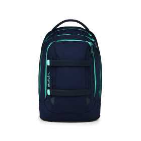 ZAINO scuola SATCH PACK ergonomico OCEAN MINT 2026 materiale riciclato BLU