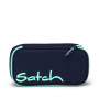 ASTUCCIO RIGIDO satch OCEAN MINT pencil case ATTREZZATO con squadra in omaggio BLU oval