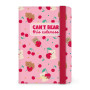 AGENDA 2026 2027 settimanale LEGAMI da 16 mesi SMALL mini TEDDY BEAR CHERRY PINK rosa WEEK