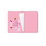AGENDA 2026 2027 settimanale LEGAMI da 16 mesi SMALL mini TEDDY BEAR CHERRY PINK rosa WEEK