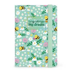 AGENDA 2026 2027 settimanale LEGAMI da 16 mesi SMALL mini BEE GREEN api WEEK