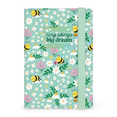 AGENDA 2026 2027 settimanale LEGAMI da 16 mesi SMALL mini BEE GREEN api WEEK