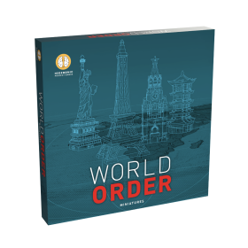 MINIATURES add on per WORLD ORDER gioco da tavolo GHENOS GAMES età 14+