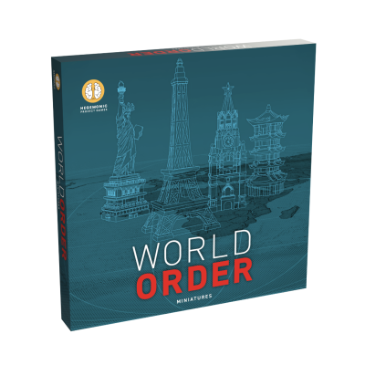 MINIATURES add on per WORLD ORDER gioco da tavolo GHENOS GAMES età 14+