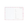 AGENDA 2026 2027 giornaliera LEGAMI da 16 mesi SMALL mini TEDDY BEAR PINK fotografica DAY