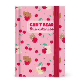 AGENDA 2026 2027 giornaliera LEGAMI da 16 mesi SMALL mini TEDDY BEAR PINK fotografica DAY