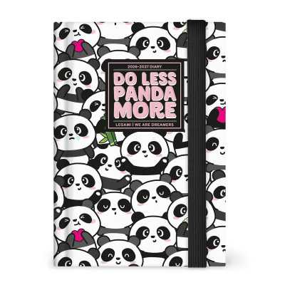 AGENDA 2026 2027 giornaliera LEGAMI da 16 mesi SMALL mini PANDA fotografica DAY