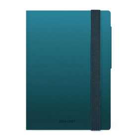 AGENDA 2026 2027 giornaliera LEGAMI da 16 mesi SMALL mini DEEP TEAL day