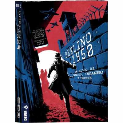BERLINO 1960 intrigo inganno potere GIOCO DA TAVOLO devir IN ITALIANO età 14+