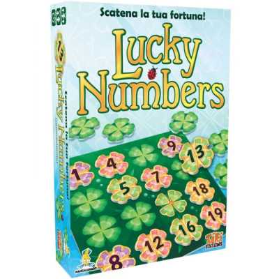 LUCKY NUMBERS gioco da tavolo PER FAMIGLIE mancalamaro IN ITALIANO età 8+