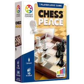 CHESS PEACE gioco solitario SMART GAMES scacchi EDUCATIVO età 10+