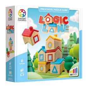 LOGIC LANE gioco solitario SMART GAMES di logica e deduzione EDUCATIVO età 3+