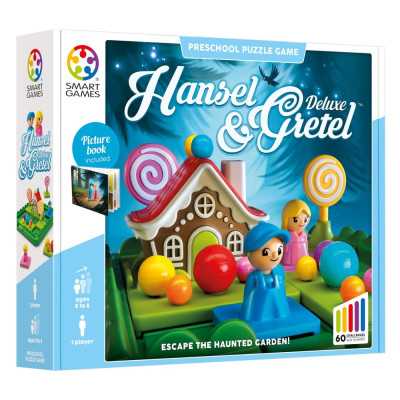 HANSEL & GRETEL DELUXE gioco solitario SMART GAMES di logica e deduzione EDUCATIVO età 5+