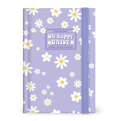 AGENDA 2026 2027 giornaliera LEGAMI da 16 mesi MEDIUM media DAISY LILAC fotografica DAY