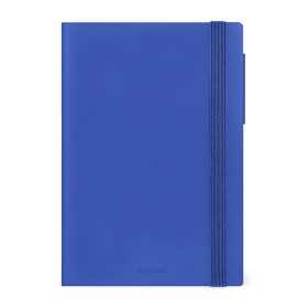 AGENDA 2026 2027 giornaliera LEGAMI da 16 mesi MEDIUM media ECLECTIC BLUE day