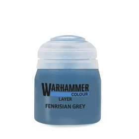 FENRISIAN GREY colore LAYER WARHAMMER Games Workshop GRIGIO pittura BOCCETTO 12 ml