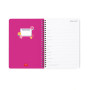 AGENDA 2026 2027 settimanale LEGAMI da 16 mesi LARGE grande FLOWERS week SPIRALATA