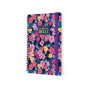 AGENDA 2026 2027 settimanale LEGAMI da 16 mesi LARGE grande FLOWERS week SPIRALATA