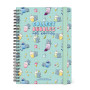 AGENDA 2026 2027 settimanale LEGAMI da 16 mesi LARGE grande KITTY BUBBLE TEA week SPIRALATA