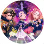 PUZZLE 500 PEZZI ravensburger K POP DEMON HUNTERS originale ROUND con poster