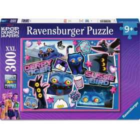 PUZZLE 300 PEZZI XXL ravensburger DERPY & SUSSIE originale K POP DEMON HUNTERS età 9+
