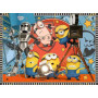 PUZZLE 100 PEZZI XXL ravensburger MINIONS 3 originale & MONSTERS età 6+