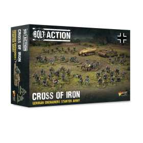 CROSS OF IRON german grenadiers STARTER ARMY set di miniature IN PLASTICA warlord games BOLT ACTION età 14+
