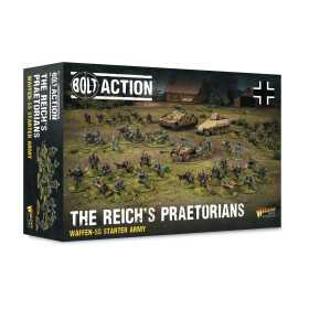 THE REICH'S PRAETORIANS waffen ss STARTER ARMY set di miniature IN PLASTICA warlord games BOLT ACTION età 14+
