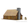 EASTERN EUROPEAN COTTAGE 1 scenario IN MDF scala 28 mm EDIFICIO età 14+