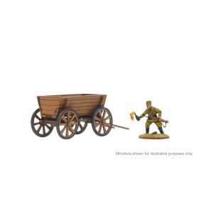 VILLAGE CART carretto IN MDF scala 28 mm ELEMENTO SCENICO età 14+